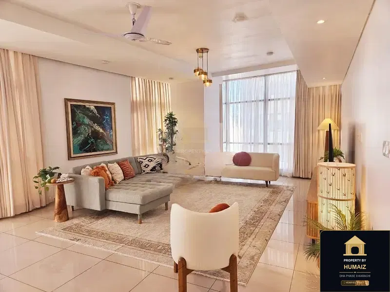 3-Bedroom Luxury Apartment (Sea Facing, Suite 14) at Reef Towers For Rent in DHA Phase 8 Karachi — Photograph 9