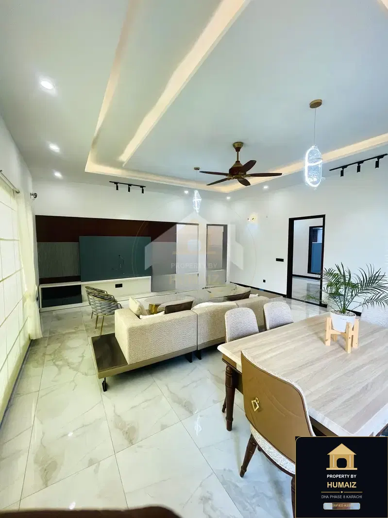 500 Sq. Yd. 6-Bedroom Luxury Villa (West Open, 6 Bath, Residence 62) in DHA Phase 8 For Sale in DHA Phase 8 Karachi — Photograph 9