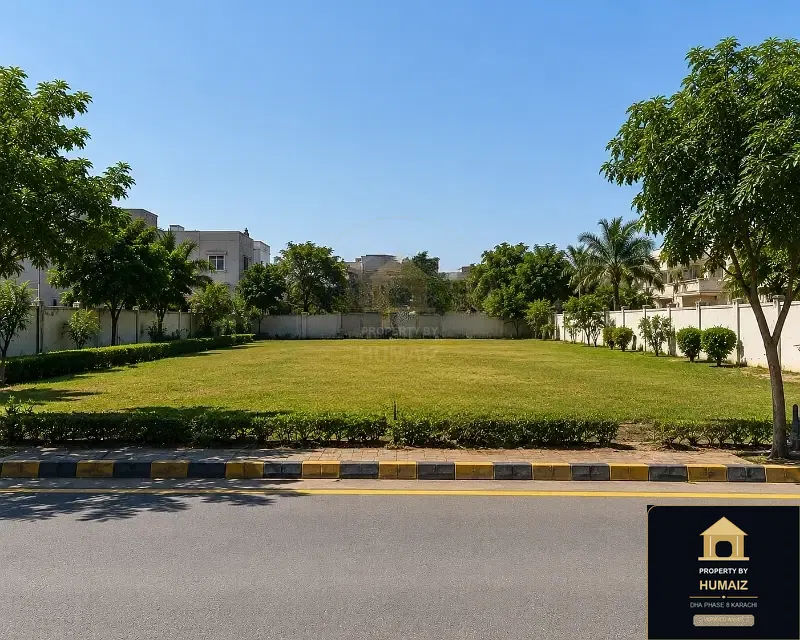 2,000 Sq. Yd. Residential Plot (Parcel 3) on Khayaban-e-Ghalib For Sale in DHA Phase 8 Karachi — Property by Humaiz Architectural Asset