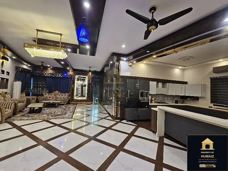 1,000 Sq. Yd. 6-Bedroom Luxury Villa (6 Bath, Residence 7) in Zone A For Sale in DHA Phase 8 Karachi — Photograph 11