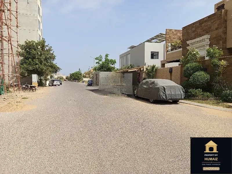 200 Sq. Yd. Commercial Plot (Corner, Parcel 10) on Al-Murtaza Commercial For Sale in DHA Phase 8 Karachi — Photograph 3