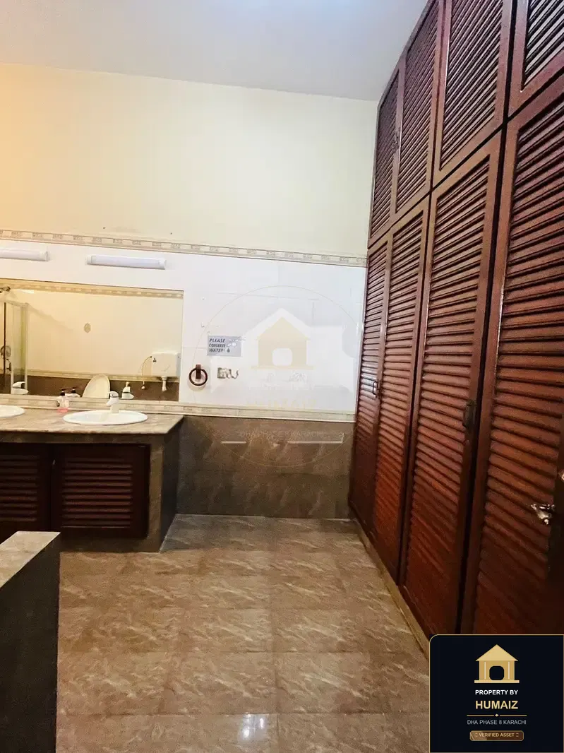 1,000 Sq. Yd. 6-Bedroom Luxury Villa (Boulevard Facing, 6 Bath, Residence 13) in DHA Phase 8 For Rent in DHA Phase 8 Karachi — Photograph 18