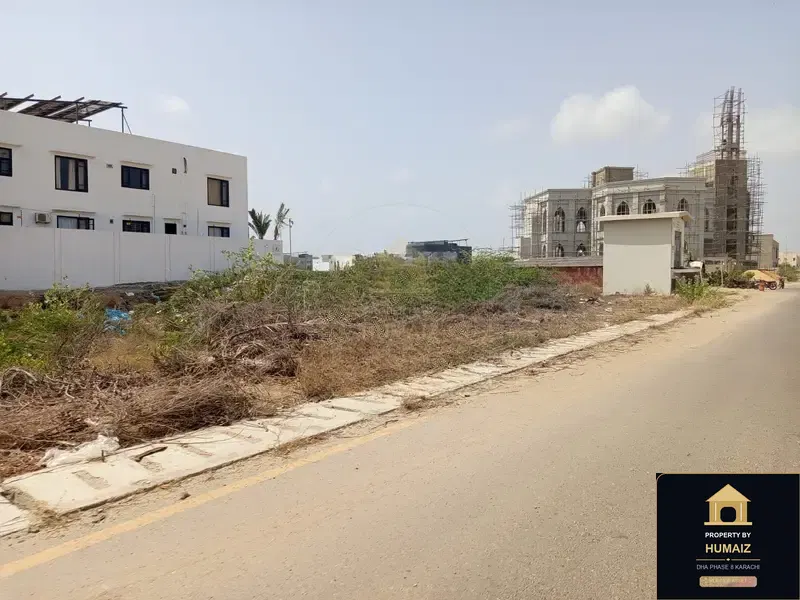 500 Sq. Yd. Residential Plot (Parcel 33) in Zone D For Sale in DHA Phase 8 Karachi — Property by Humaiz Architectural Asset