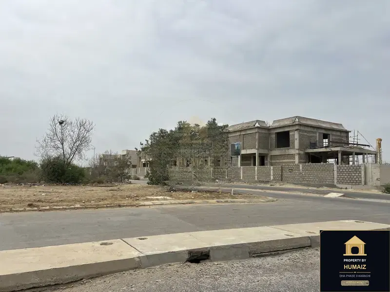 666 Sq. Yd. Residential Plot (Parcel 3) in Zone E For Sale in DHA Phase 8 Karachi — Property by Humaiz Architectural Asset