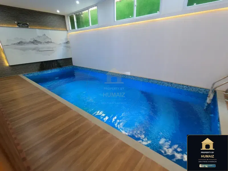 500 Sq. Yd. 5-Bedroom Luxury Villa (Private Pool, 6 Bath, Residence 1) in Zone A For Sale in DHA Phase 8 Karachi — Photograph 16