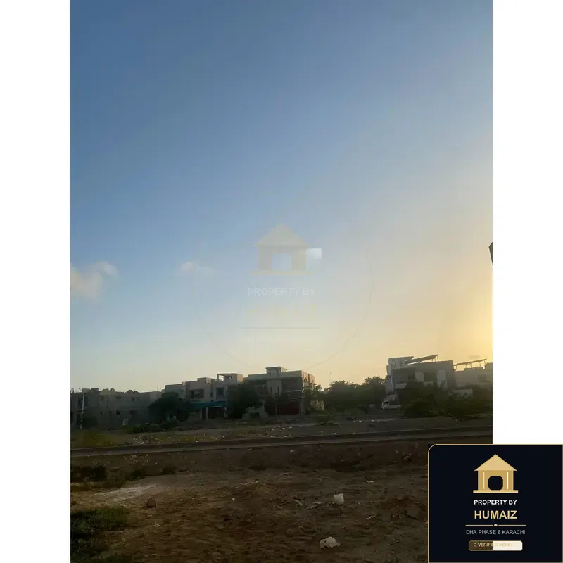 500 Sq. Yd. Residential Plot (Corner, Parcel 40) in Zone D For Sale in DHA Phase 8 Karachi — Property by Humaiz Architectural Asset