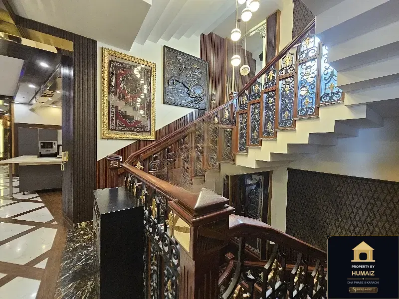 1,000 Sq. Yd. 6-Bedroom Luxury Villa (6 Bath, Residence 7) in Zone A For Sale in DHA Phase 8 Karachi — Photograph 3