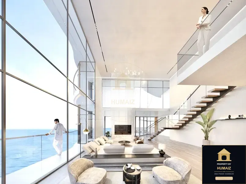 2-Bedroom Luxury Apartment (Sea Facing, 4 Bath, Suite 2) at HMR Waterfront For Sale in DHA Phase 8 Karachi — Photograph 24