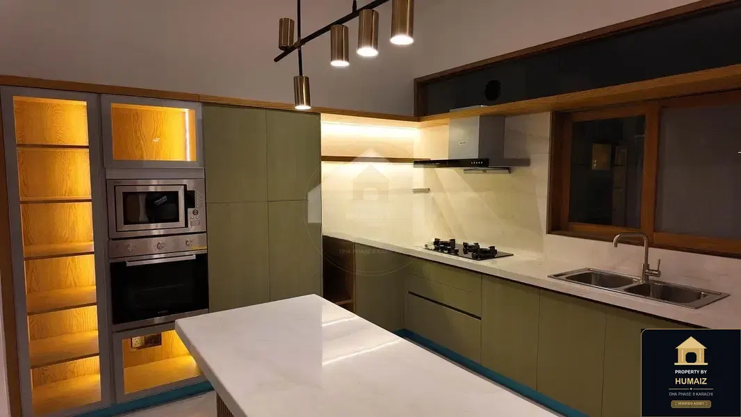 500 Sq. Yd. 6-Bedroom Luxury Villa (Private Pool, Residence 3) in Zone B For Sale in DHA Phase 8 Karachi — Photograph 8