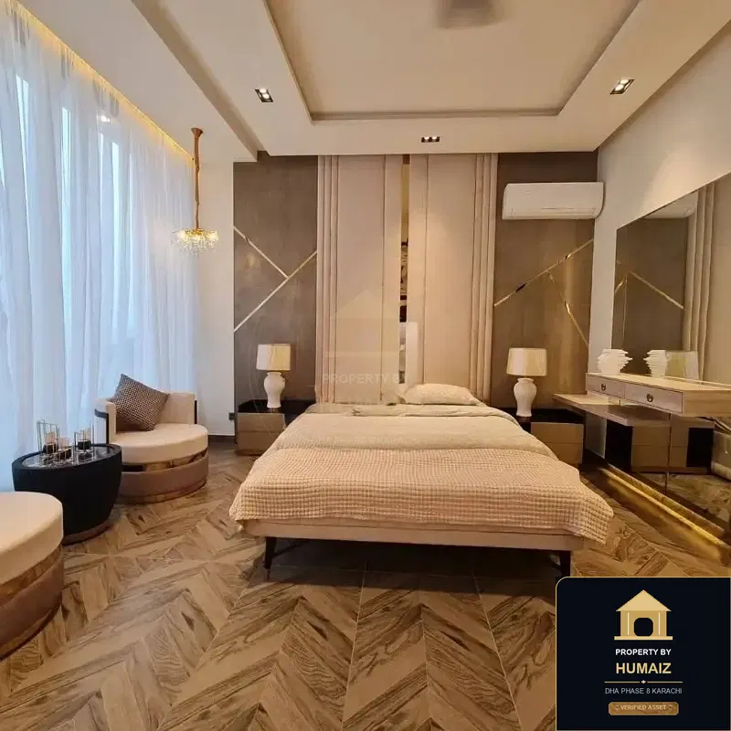 500 Sq. Yd. 5-Bedroom Luxury Villa (Private Pool, 6 Bath, Residence 1) in Khayaban-e-Sahil For Sale in DHA Phase 8 Karachi — Photograph 3