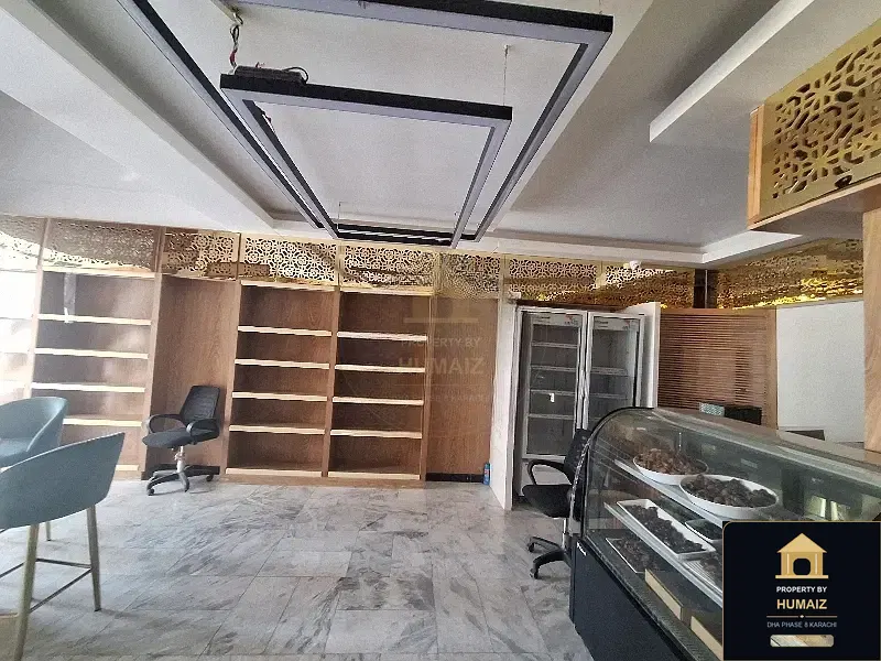100 Sq. Yd. Commercial Retail Shop (Corner, Unit 5) on Zulfiqar Commercial For Rent in DHA Phase 8 Karachi — Photograph 11