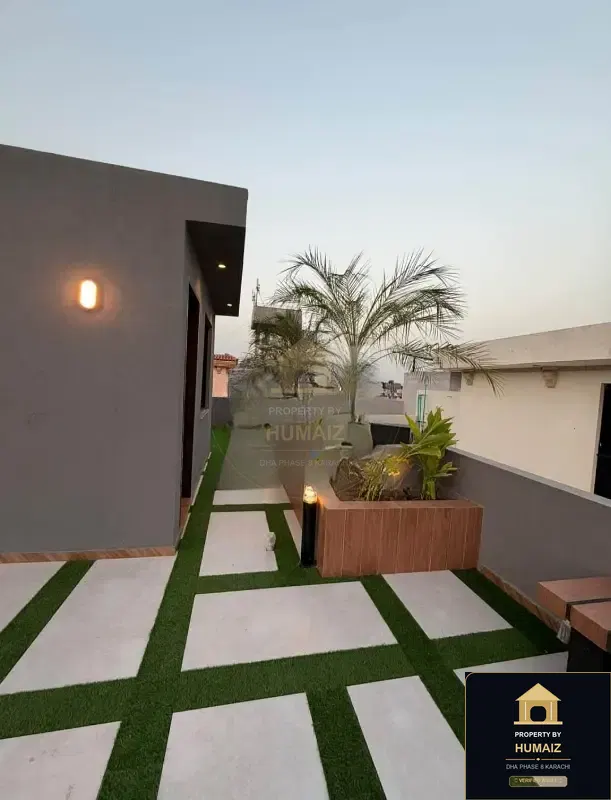 100 Sq. Yd. 3-Bedroom Luxury Villa (Basement, 4 Bath, Residence 8) in Khayaban-e-Iqbal For Sale in DHA Phase 8 Karachi — Property by Humaiz Architectural Asset