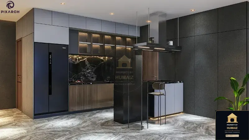 2-Bedroom Luxury Apartment (2 Bath, Suite 83) at HMR Waterfront For Sale in DHA Phase 8 Karachi — Photograph 19
