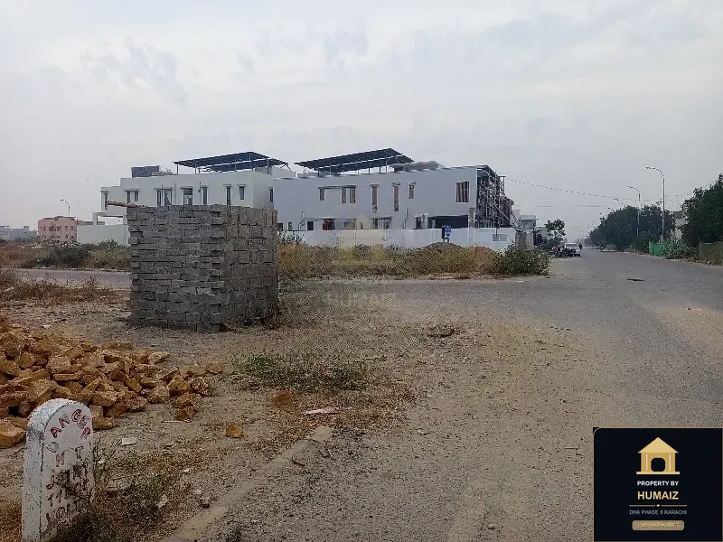 500 Sq. Yd. Residential Plot (West Open, Parcel 10) in Khayaban-e-Shujaat For Sale in DHA Phase 8 Karachi — Photograph 6