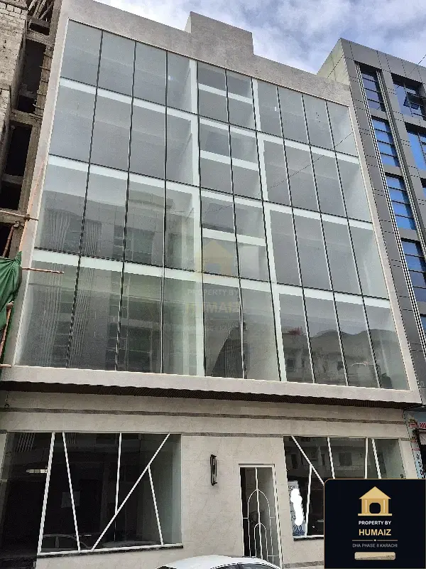 200 Sq. Yd. Commercial Building (Brand New, Unit 8) on Al-Murtaza Commercial For Sale in DHA Phase 8 Karachi — Property by Humaiz Architectural Asset