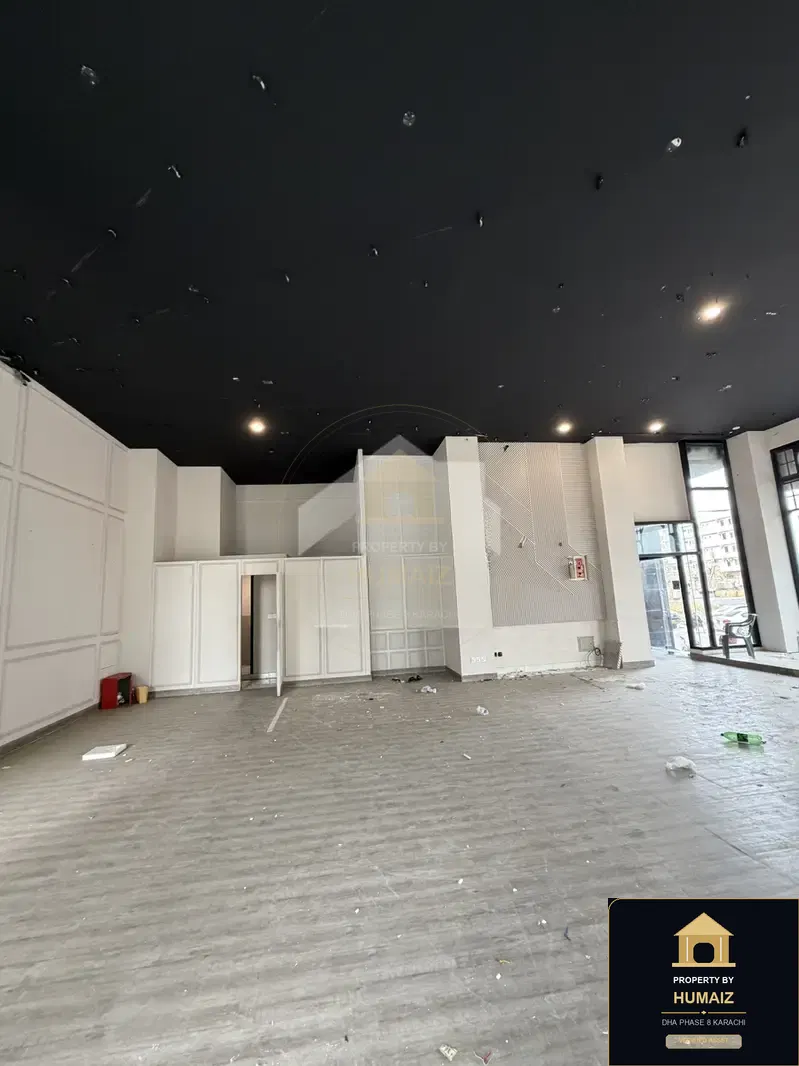 356 Sq. Yd. Commercial Retail Shop (Basement, 1 Bath, Unit 1) on Al-Murtaza Commercial For Rent in DHA Phase 8 Karachi — Photograph 9