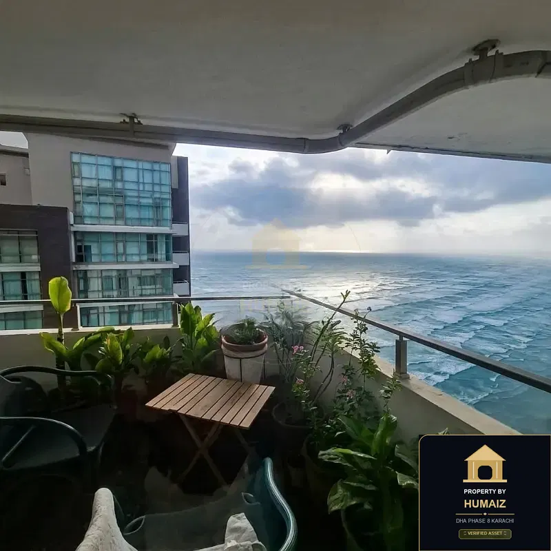4-Bedroom Luxury Apartment (Sea Facing, 4 Bath, Suite 5) at Reef Towers For Sale in DHA Phase 8 Karachi — Property by Humaiz Architectural Asset