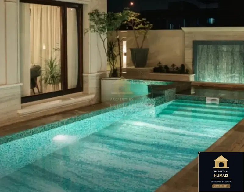 1,000 Sq. Yd. 6-Bedroom Luxury Villa (Private Pool, 7 Bath, Residence 14) in DHA Phase 8 For Sale in DHA Phase 8 Karachi — Photograph 6