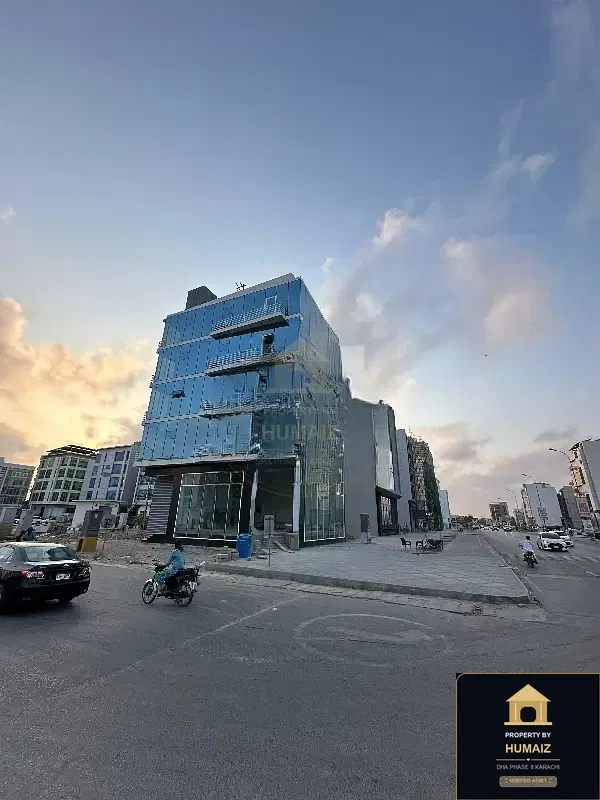 239 Sq. Yd. Corporate Office Space (Boulevard Facing, Unit 2) on Zulfiqar Commercial For Rent in DHA Phase 8 Karachi — Property by Humaiz Architectural Asset