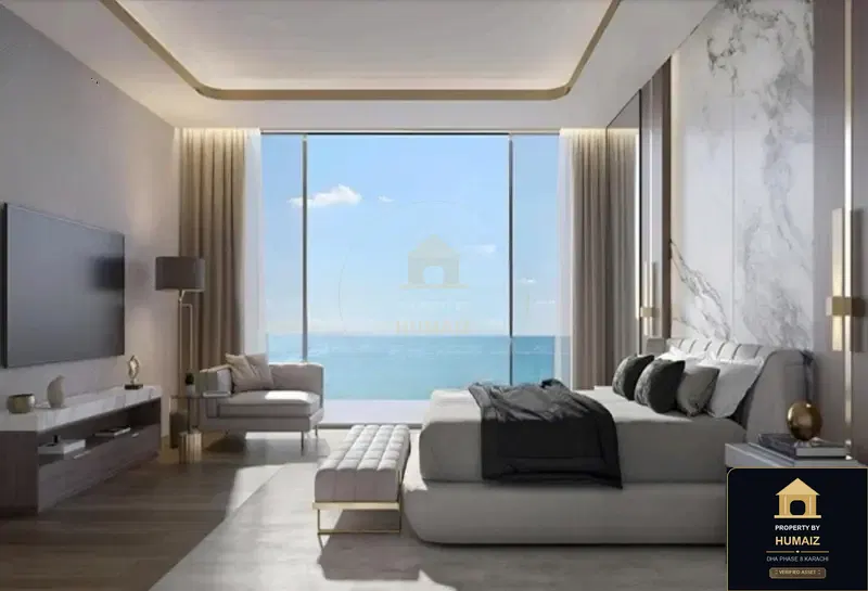 2-Bedroom Luxury Apartment (Sea Facing, 2 Bath, Suite 106) at HMR Waterfront For Sale in DHA Phase 8 Karachi — Photograph 4