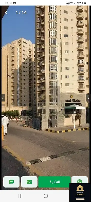 4-Bedroom Luxury Apartment (Park Facing, 5 Bath, Suite 5) at Creek Vistas For Sale in DHA Phase 8 Karachi — Property by Humaiz Architectural Asset