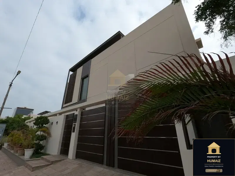 500 Sq. Yd. 5-Bedroom Luxury Villa (Private Pool, 5 Bath, Residence 39) in DHA Phase 8 For Sale in DHA Phase 8 Karachi — Property by Humaiz Architectural Asset