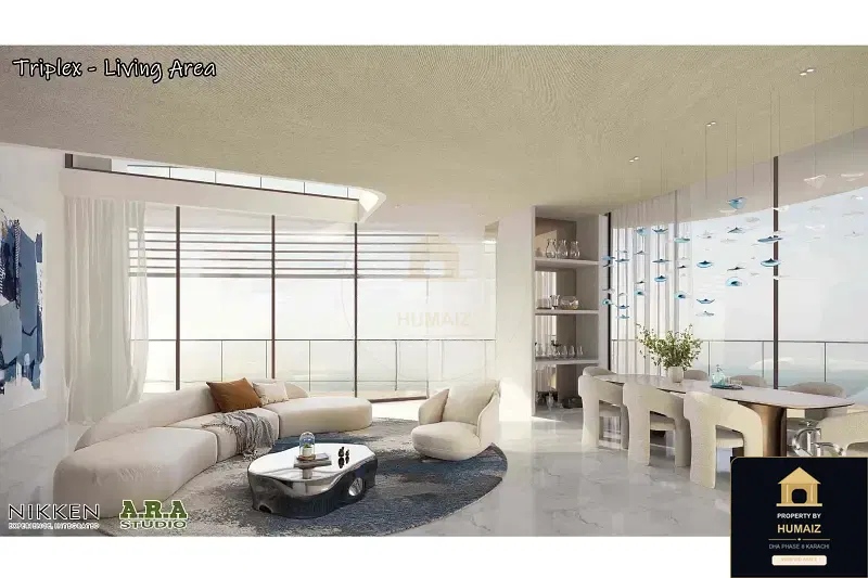 2-Bedroom Luxury Apartment (Sea Facing, 2 Bath, Suite 49) at HMR Waterfront For Sale in DHA Phase 8 Karachi — Photograph 17