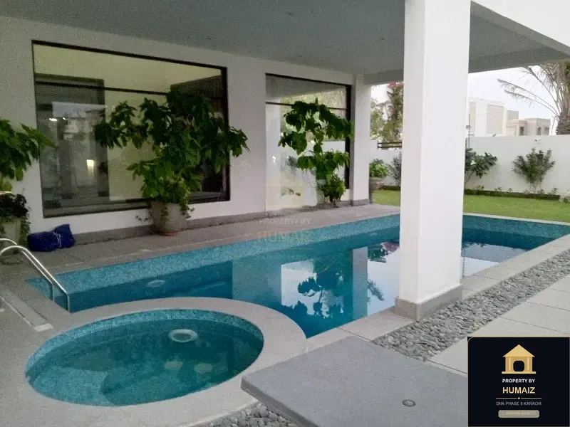 1,000 Sq. Yd. 7-Bedroom Luxury Villa (Private Pool, 6 Bath, Residence 18) in DHA Phase 8 For Sale in DHA Phase 8 Karachi — Photograph 2