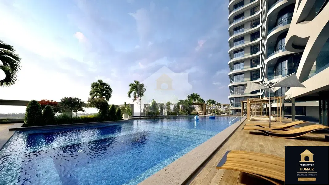 122 Sq. Yd. 1-Bedroom Luxury Villa at HMR Waterfront For Sale in DHA Phase 8 Karachi — Photograph 28