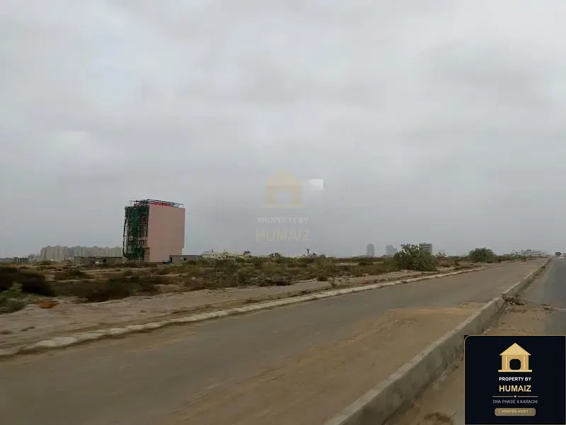 400 Sq. Yd. Commercial Plot (Parcel 1) on Peninsula Commercial For Sale in DHA Phase 8 Karachi — Photograph 4