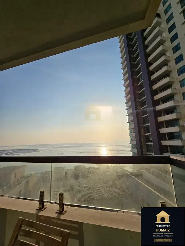 4-Bedroom Luxury Apartment (Sea Facing, 5 Bath, Suite 2) at Pearl Towers For Rent in DHA Phase 8 Karachi — Property by Humaiz Architectural Asset