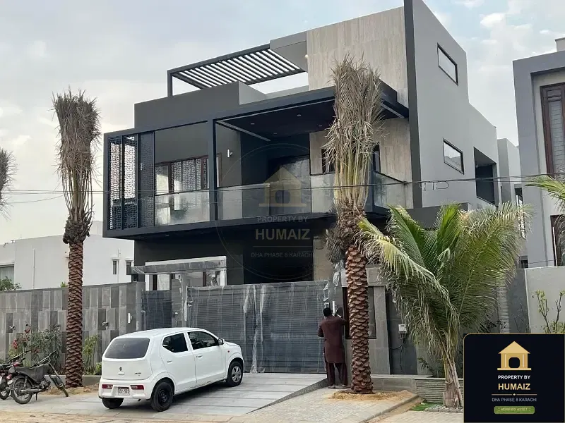 500 Sq. Yd. 6-Bedroom Luxury Villa (West Open, 6 Bath, Residence 4) in Khayaban-e-Shujaat For Sale in DHA Phase 8 Karachi — Photograph 2