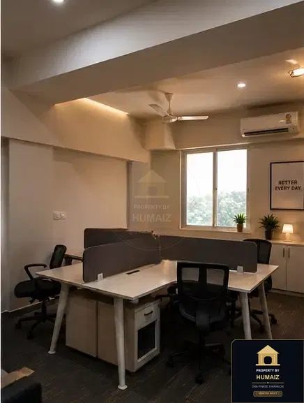 111 Sq. Yd. Corporate Office Space (1 Bath, Unit 8) on Al-Murtaza Commercial For Rent in DHA Phase 8 Karachi — Photograph 6