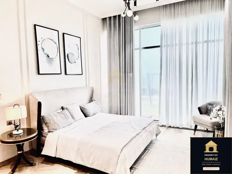2-Bedroom Luxury Apartment (Sea Facing, 3 Bath, Suite 8) at HMR Waterfront For Sale in DHA Phase 8 Karachi — Property by Humaiz Architectural Asset