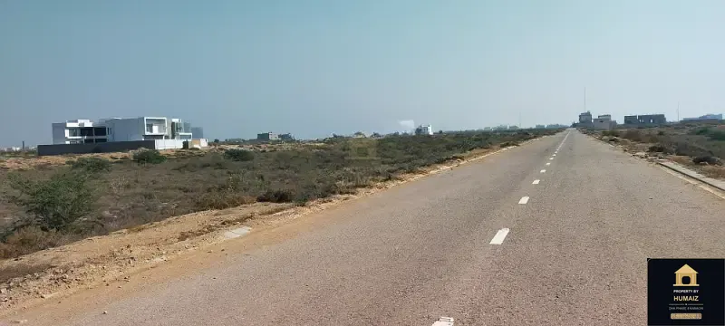 200 Sq. Yd. Commercial Plot (Corner, Parcel 1) in Khayaban-e-Sahil For Sale in DHA Phase 8 Karachi — Property by Humaiz Architectural Asset