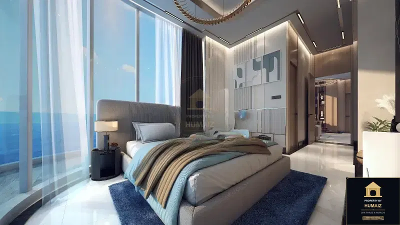 1-Bedroom Luxury Apartment (1 Bath, Suite 66) at HMR Waterfront For Sale in DHA Phase 8 Karachi — Photograph 27