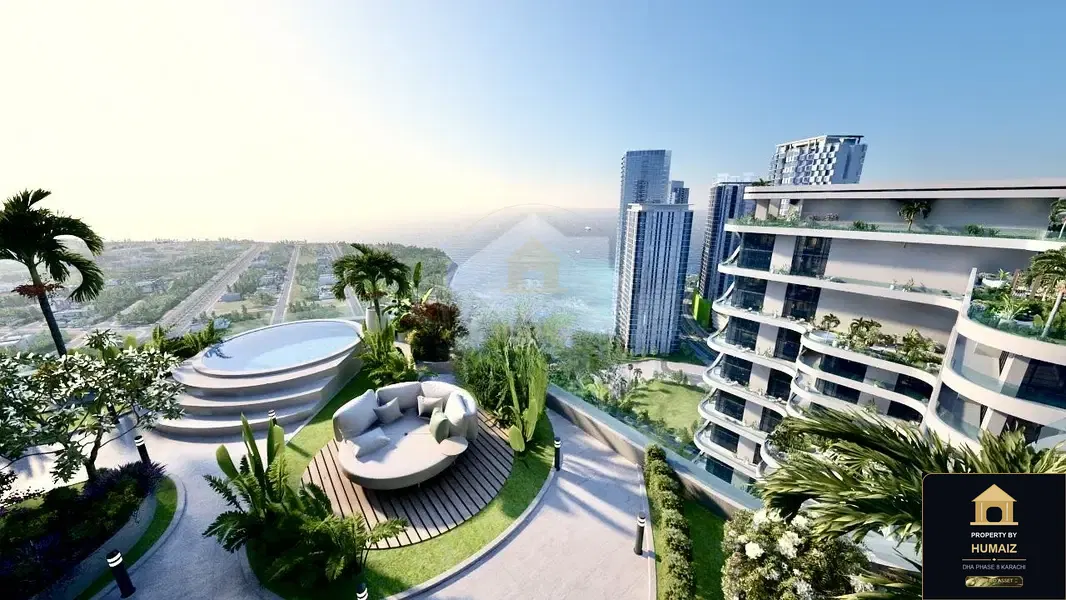 3-Bedroom Luxury Apartment (Sea Facing, 5 Bath, Suite 6) at HMR Waterfront For Sale in DHA Phase 8 Karachi — Photograph 2