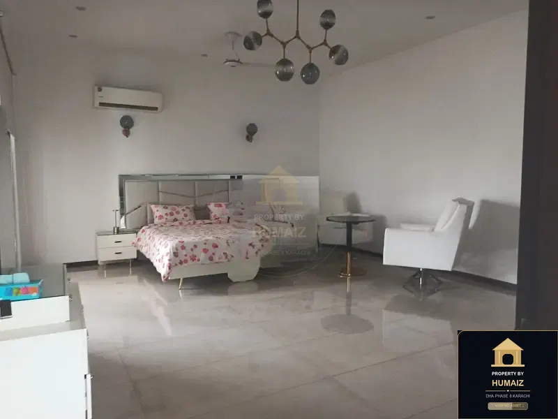 500 Sq. Yd. 5-Bedroom Luxury Villa (Basement, 6 Bath, Residence 5) on Zulfiqar Commercial For Sale in DHA Phase 8 Karachi — Photograph 8