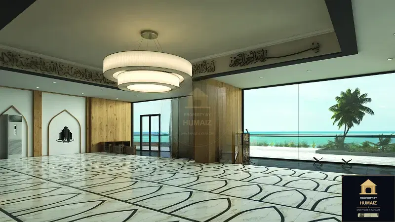 1-Bed Luxury Penthouse (Sea Facing, 1 Bath, Suite 5) at HMR Waterfront For Sale in DHA Phase 8 Karachi — Photograph 17