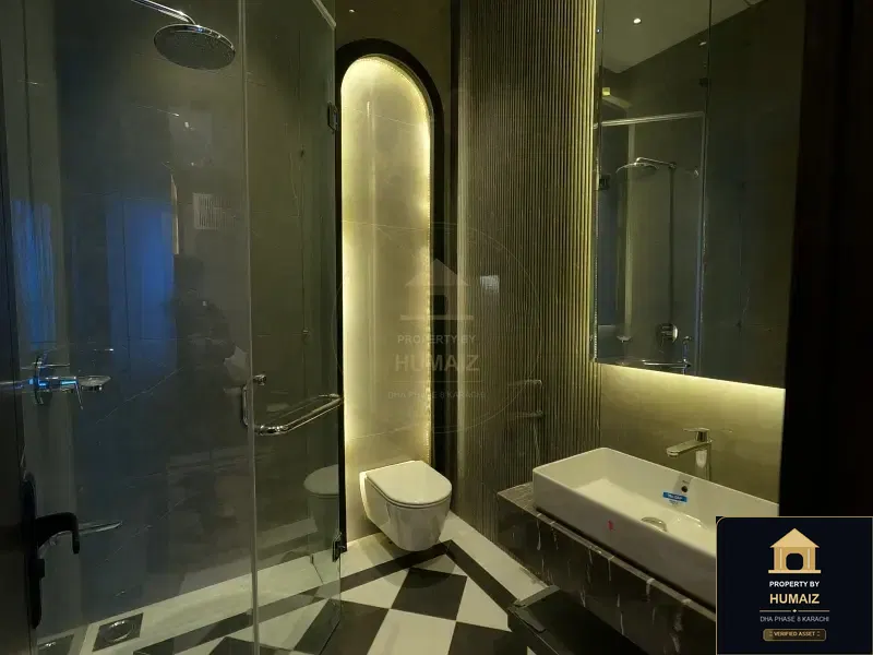 1-Bed Luxury Penthouse (Sea Facing, 1 Bath, Suite 1) at HMR Waterfront For Sale in DHA Phase 8 Karachi — Photograph 18