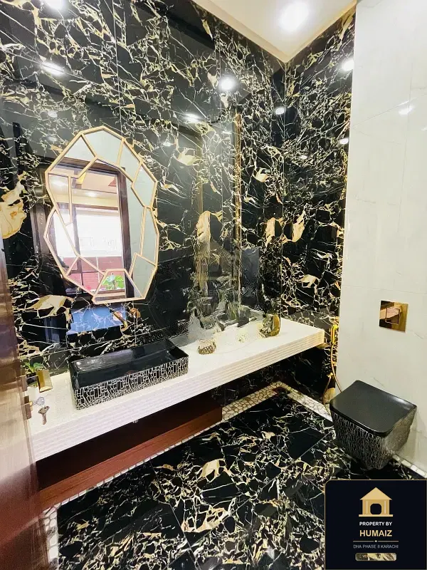 500 Sq. Yd. 5-Bedroom Luxury Villa (Private Pool, 6 Bath, Residence 2) in Zone B For Sale in DHA Phase 8 Karachi — Photograph 8