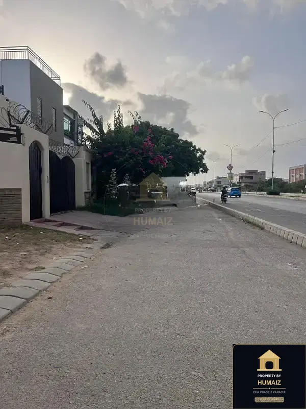 500 Sq. Yd. Residential Plot (Corner, Parcel 37) in Zone B For Sale in DHA Phase 8 Karachi — Property by Humaiz Architectural Asset