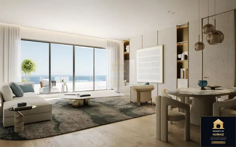 4-Bedroom Luxury Apartment (Sea Facing, 4 Bath, Suite 13) at Coral Towers For Sale in DHA Phase 8 Karachi — Photograph 7
