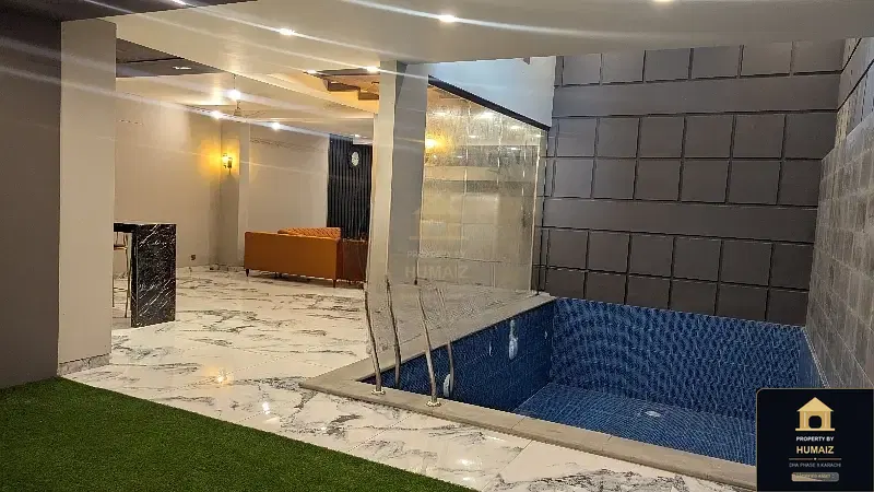 500 Sq. Yd. Architectural Villa (Private Pool, Residence 1) in Khayaban-e-Faisal For Sale in DHA Phase 8 Karachi — Photograph 38