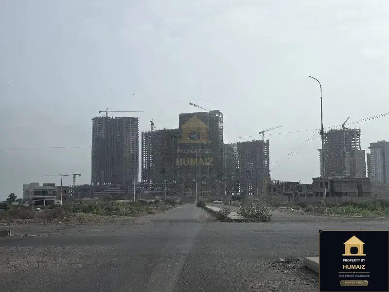 2,000 Sq. Yd. Residential Plot (Parcel 7) in Zone D For Sale in DHA Phase 8 Karachi — Property by Humaiz Architectural Asset