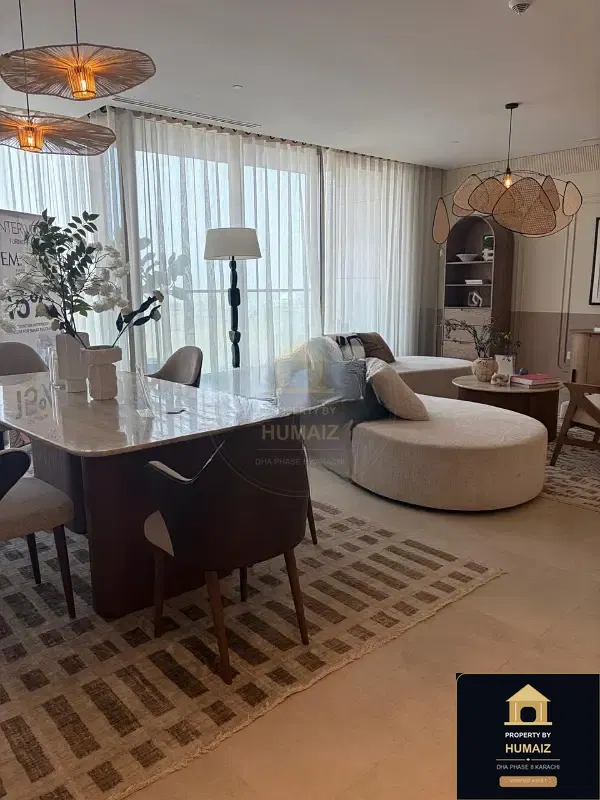 2-Bedroom Luxury Apartment (3 Bath, Suite 3) at Emaar Oceanfront For Sale in DHA Phase 8 Karachi — Photograph 9