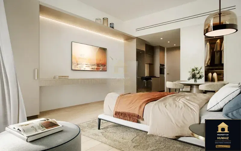4-Bedroom Luxury Apartment (Sea Facing, 4 Bath, Suite 12) at Coral Towers For Sale in DHA Phase 8 Karachi — Photograph 6