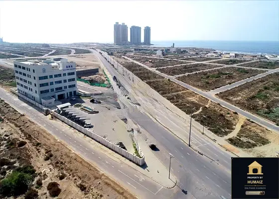 300 Sq. Yd. Residential Plot at HMR Waterfront For Sale in DHA Phase 8 Karachi — Photograph 4