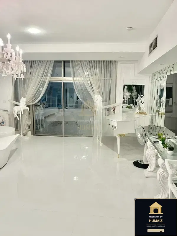 2-Bedroom Luxury Apartment (Sea Facing, 3 Bath, Suite 5) at Reef Towers For Rent in DHA Phase 8 Karachi — Photograph 8