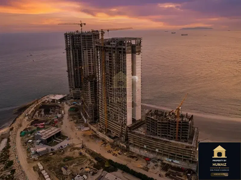 3-Bedroom Luxury Apartment (Sea Facing, 3 Bath, Suite 6) at Tower A For Sale in DHA Phase 8 Karachi — Photograph 2